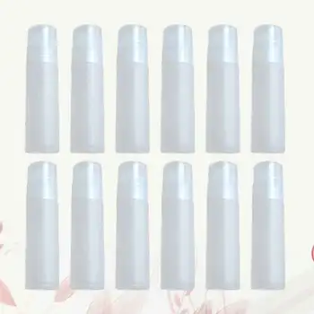 

100pcs 5ml Roller Bottles Practical Durable Versatile Portable Roll-on Bottles Ball Bottles for Eye Cream Hydrolat Perfume Serum