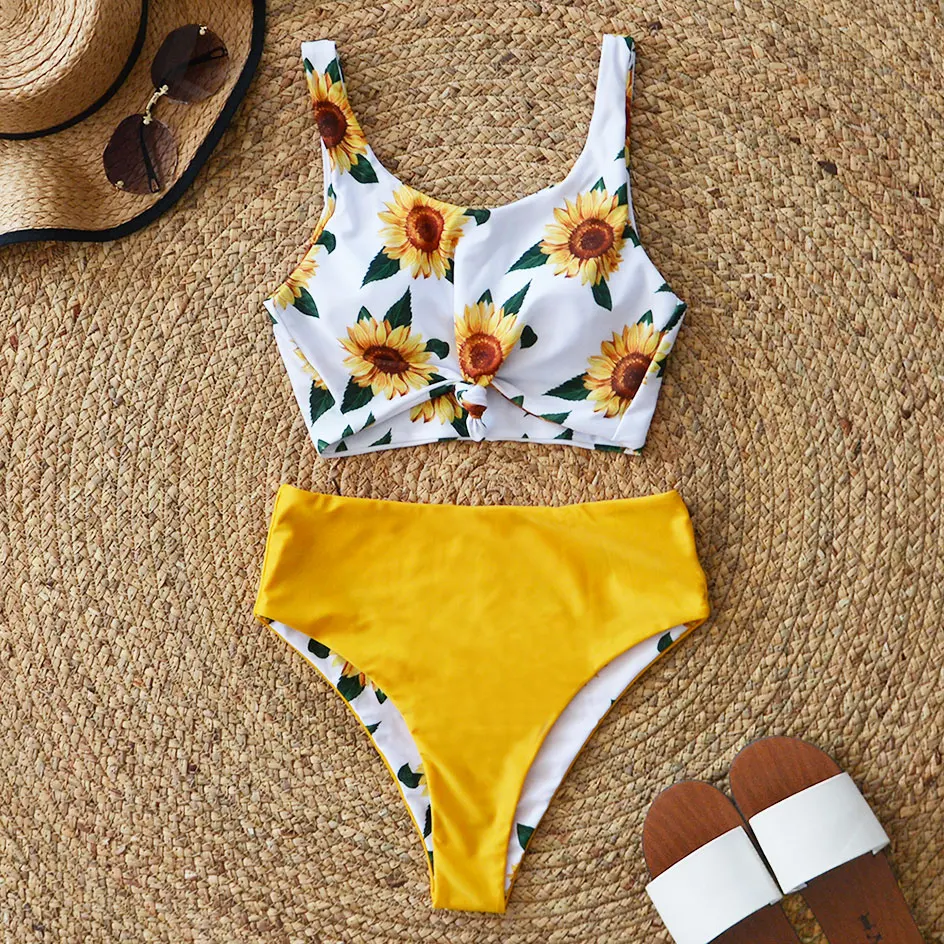 White flower bathing suit Clearance