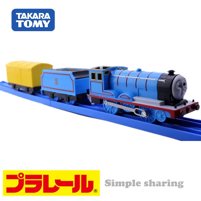 Takara Tomy Pla Rail Plarail поезд и друзья TS-02 Эдварда Японии железнодорожный поезд моторизованный Электрический локомотив модель игрушки