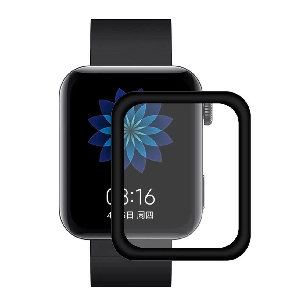 

Pet Full Screen Cover 3D Curved Hd Screen Protector High Definition Absolute Transparency For Xiaomi Watch 1 Pcs