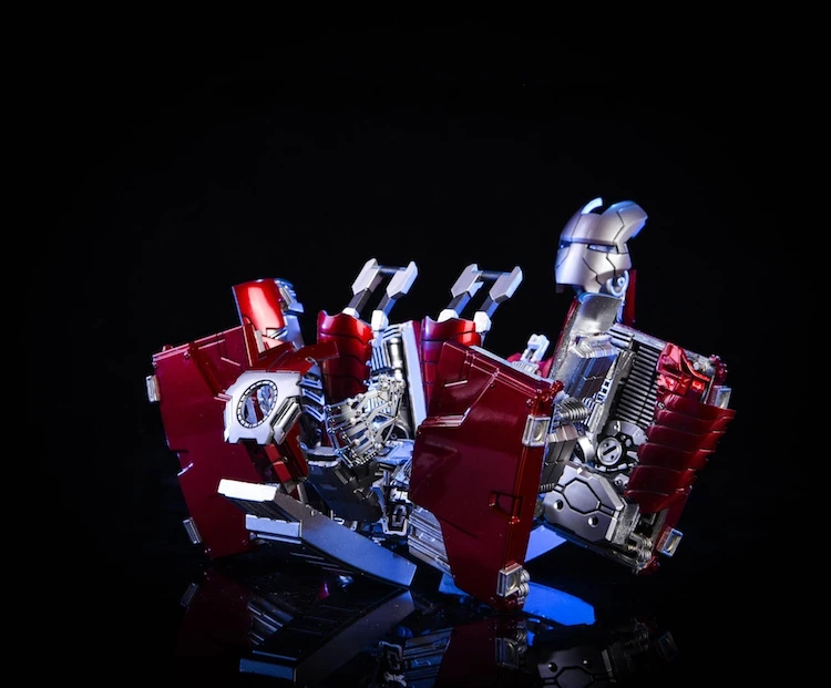 Estartek TYStoys 1/6 Железный человек MK5 чемодан подвижный взрывоопасный Армированный для 12 дюймов фигурка Sence DIY