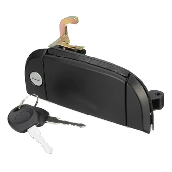 

Car Right Front Side Door Handle with 2 Keys Metal Door Handle Fit RHD 701837206 for T4 Transporter 1990-2003