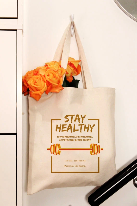 Женская сумка на плечо с надписью, Экологичная хлопковая Холщовая Сумка с логотипом, многоразовые складные сумки на молнии для покупок - Цвет: canvas tote 07