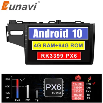 

Eunavi 2 din Android System no dvd Car Multimedia Radio Stereo For 2014 2015 HONDA JAZZ FIT Right Hand Drive GPS 4G 64G WIFI BT