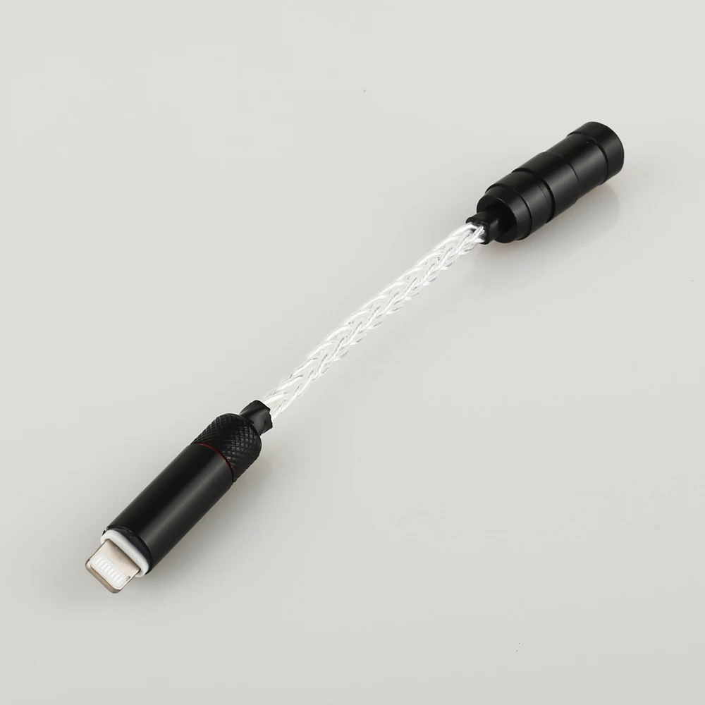 Hi End for Lightning to 2 5mm Female headphone jack adapter for iPhone 8 X 7 plus 5 6 5s