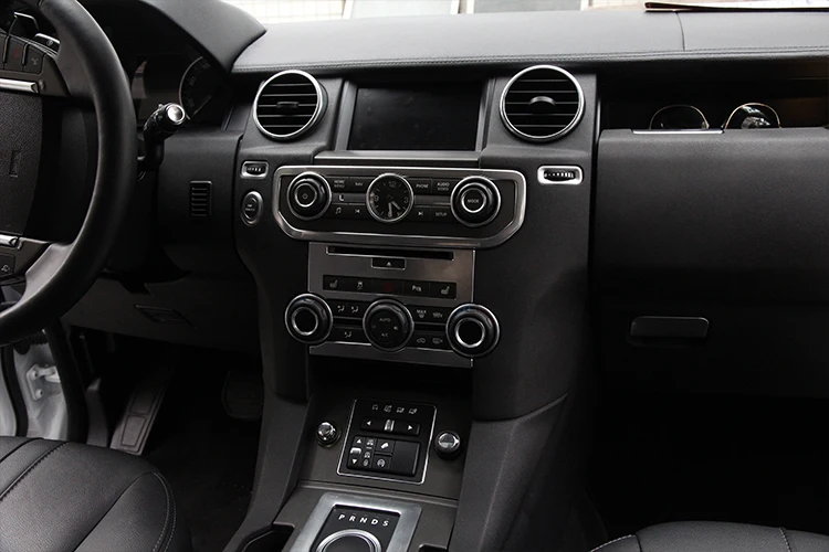 Для Land Rover Discovery 4 LR4 2012- аксессуары для стайлинга автомобилей АБС хромированная консоль панель управления отделка