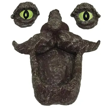 

1 Set Tree Hugger Creative Durable Old Man Tree Face Sculpture Tree Face Bird Feeder Tree Face Garden Sculptur For Outdoor