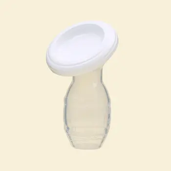 

Full Silicone Breast Pump Manual Breast Pump Partner Milking Anti-overflow Milk Collector Automatically Collect Breast Milk