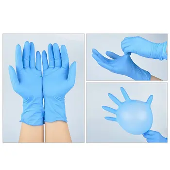 

Ammex Disposable Rubber Gloves Nitrile Industrial Experiment Cleaning And Durable Rubber Gloves Beauty Housework Gloves