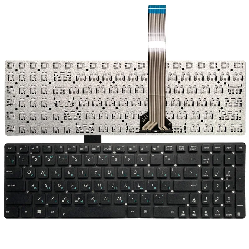 Russian-Keyboard F751M ASUS Laptop FOR F751/F751m/F751ma/.. Black