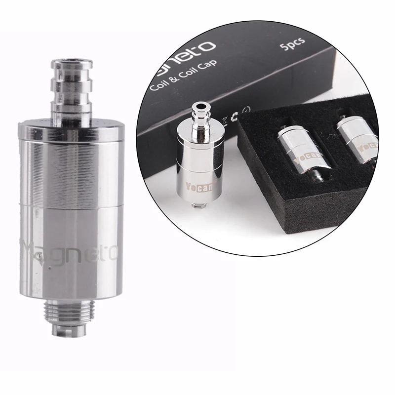 30 шт. Yocan Магнето катушка головка сменная деталь из керамики воск катушка чистый вкус пара fit Yocan Магнето испаритель Vape ручка комплект