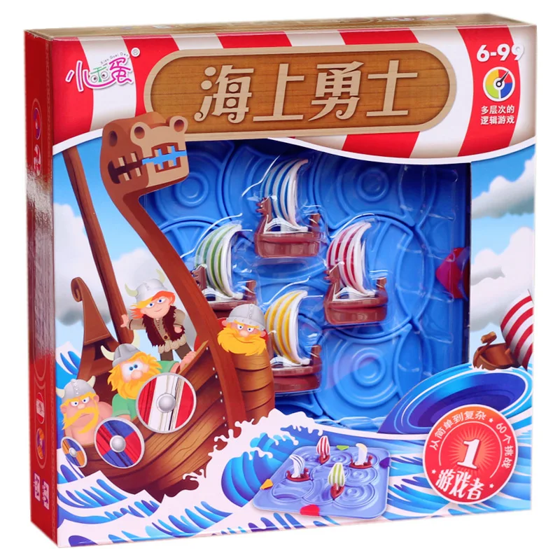 Карты для настольных игр Sea Warrior детские игрушки развивающий интеллект 60 вызовов