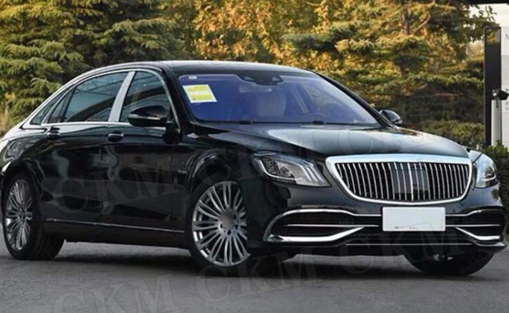 ABS передний бампер решетка сетки гонки гриль крышка лифтинг для Benz S Class W222 S320 S350 S400 S560 S600 S680 S65