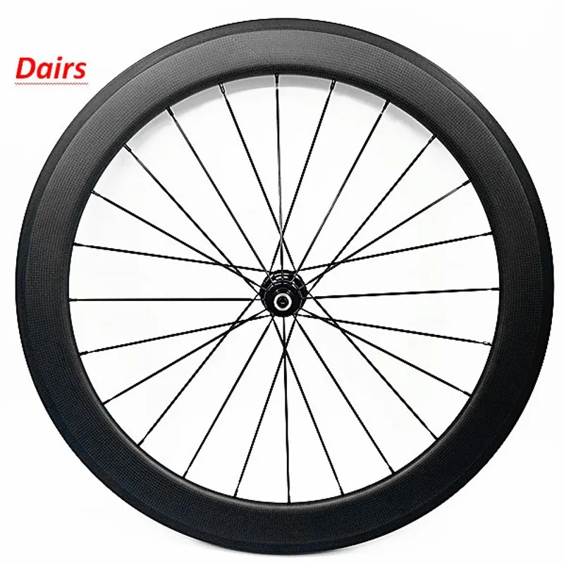 Discount 700c carbon wheels 60x25mm clincher tubular powerway R51 road bicycle wheelset pillar 1420 bikes road wheels 1480g 2