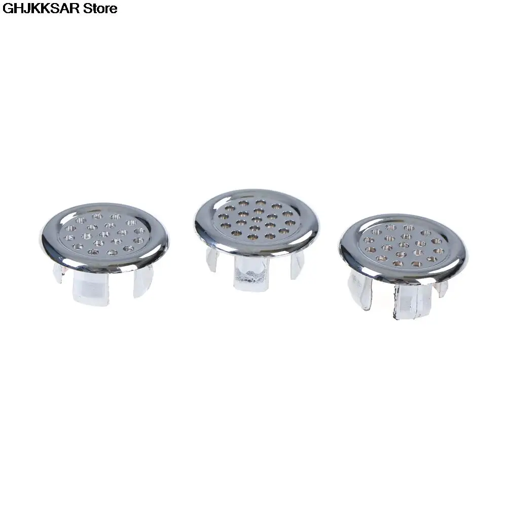 3pcs Kitchen Sink Overflow Ring Accessory Round Ring Overflow Spare