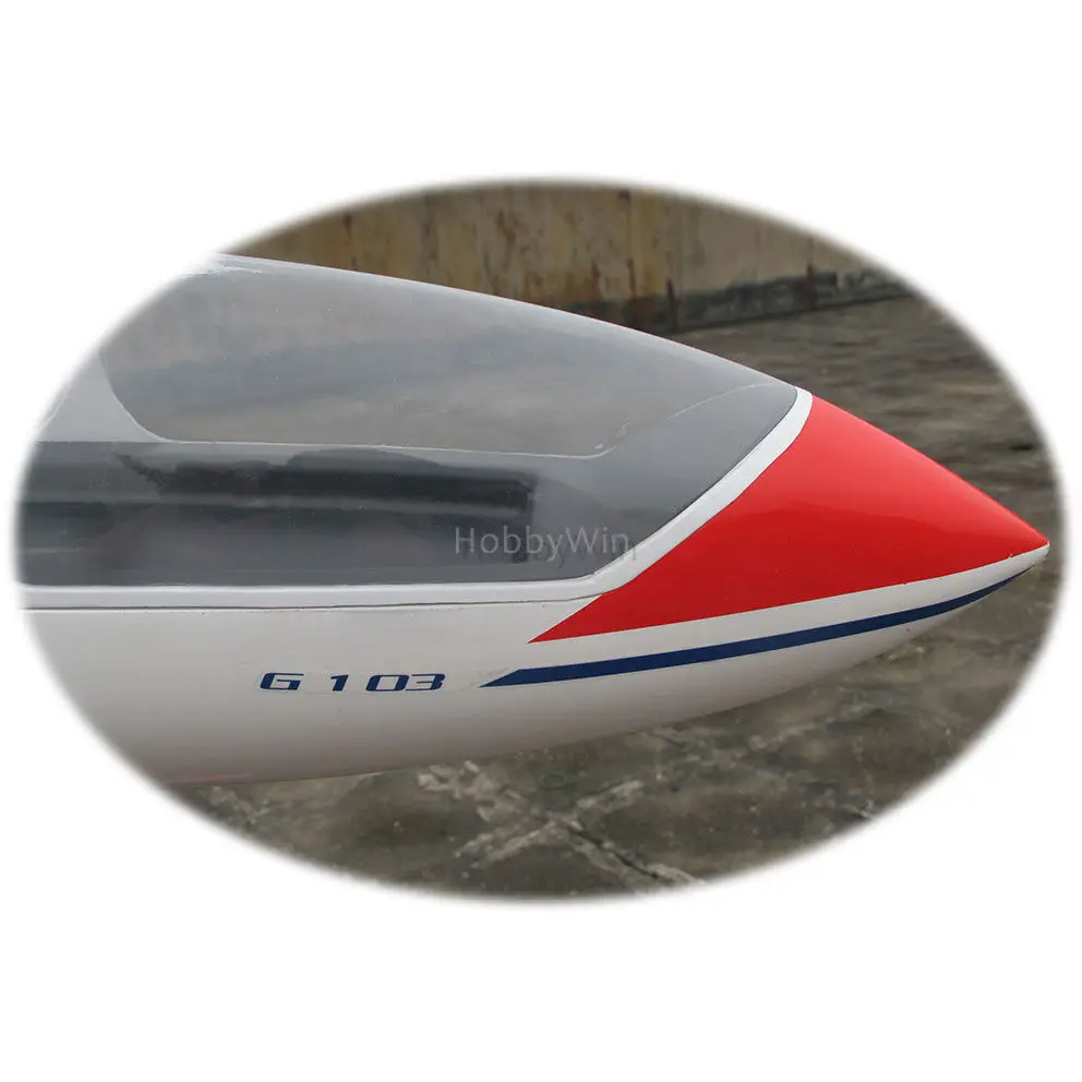 GROB-G-103 PT-PJE с тормозом планер 3000 мм Стеклопластик RC модель планера Sailplane