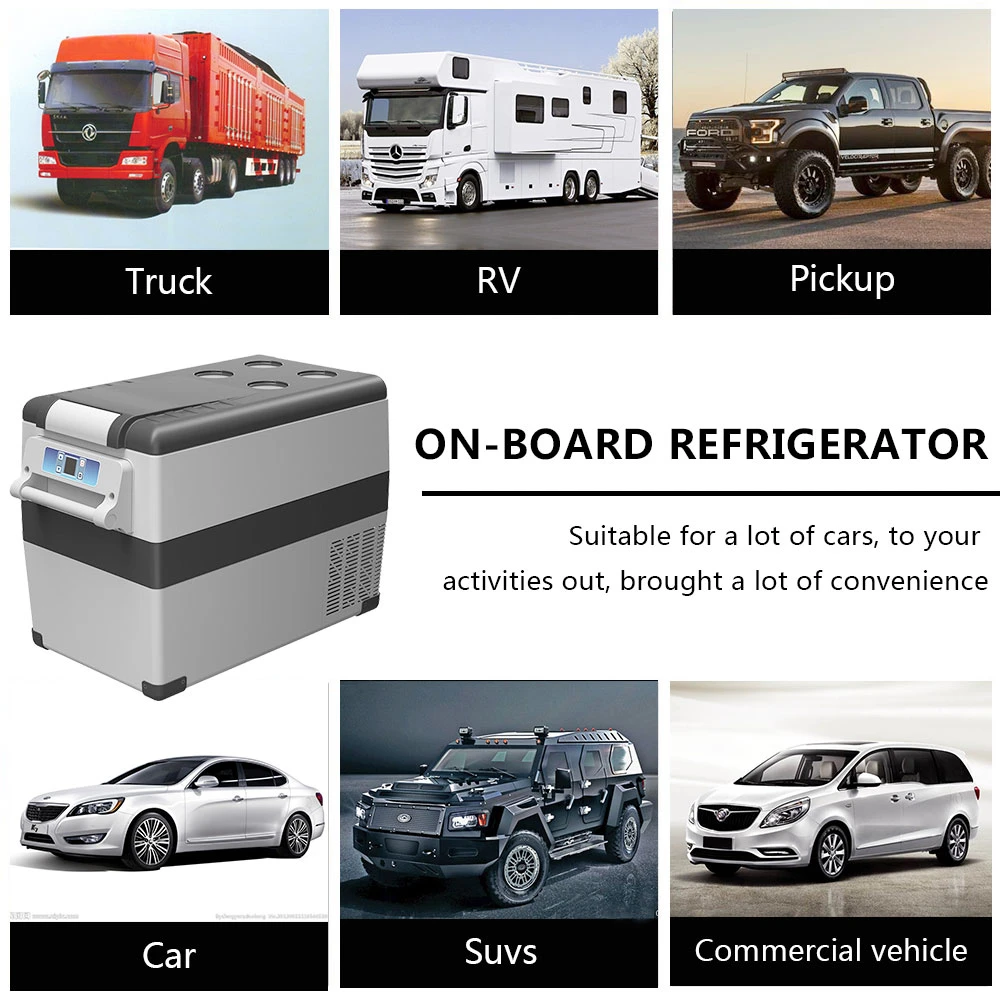 On-Board Refrigerator Refrigeration Compression Locomotive Home Dual Refrigerated Refrigerated Car Truck Minirefrigerator waeco car fridge