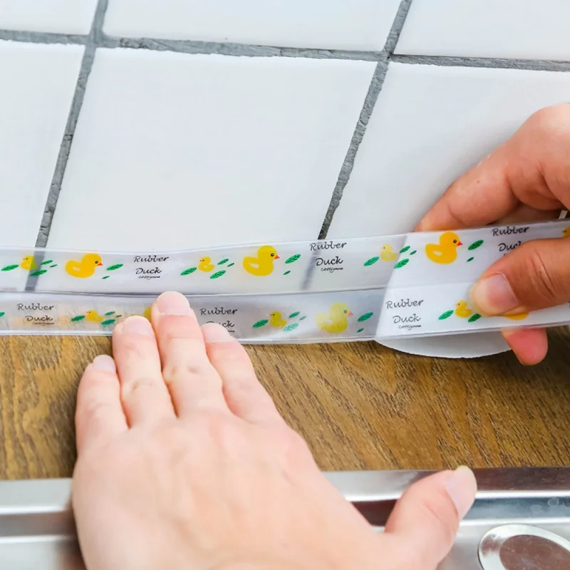 

Self-Adhesive Sealing Tape Anti-Mildew Waterproof Protector Household Kitchen Tape For Bath Shower Floor Kitchen Stove Sink