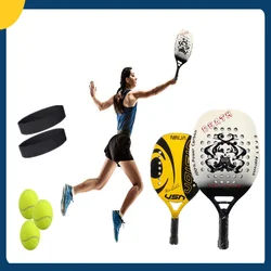 2021MP Professional Racket Beach Tennis Racket Full Carbon Beach Racket Carbon Fiber Men's and Women's Outdoor Sports Equipment