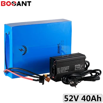 

52V 40Ah 2000W electric bike battery for Panasonic 18650 cell 14S 52V 1000W electric bicycle lithium ion battery +5A Charger