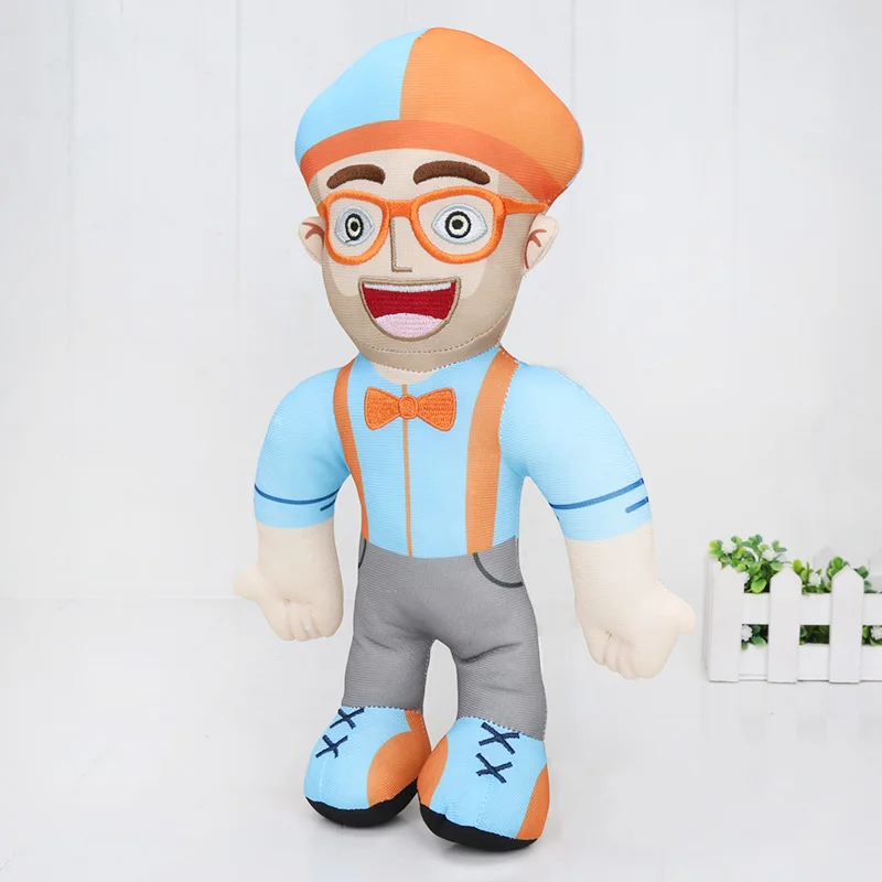 32 см Blippi плюшевая мягкая набивная кукла игрушка косплей реквизит Дети любовь подарок на день рождения Милая кавайная Подушка для детей