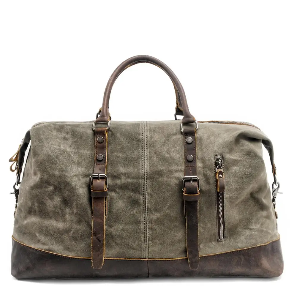 will-capacity-man-portable-travelling-bag-european-waterproof-wax-oil-canvas-messenger-luggage-package-crazy-horse-cowhide