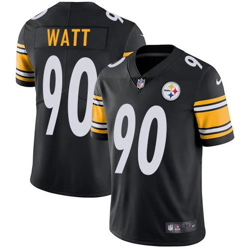Men Все сшитые Питтсбург качественные мужские Steelers T. J. Watt Джерси - Цвет: Men