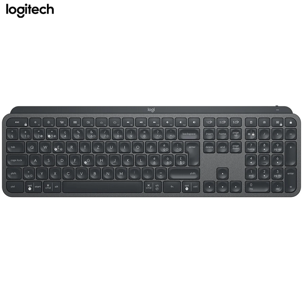 Logitech MX Advanced Wireless Illuminated Keyboard master 3 mouse