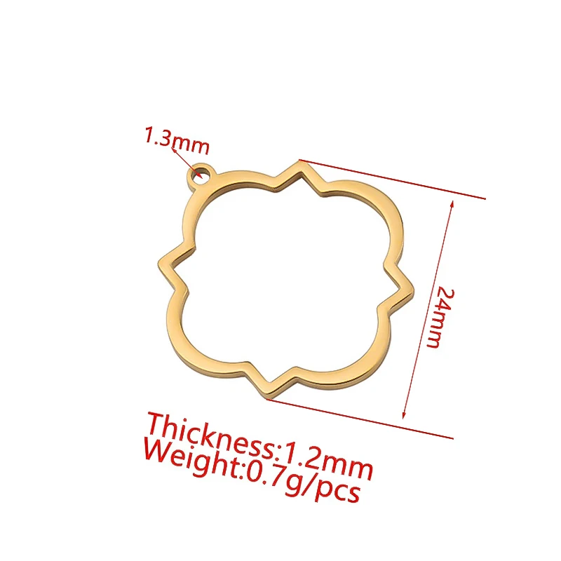 Винтажный круглый кулон из нержавеющей стали Semitree 5 шт. женское ожерелье серьги