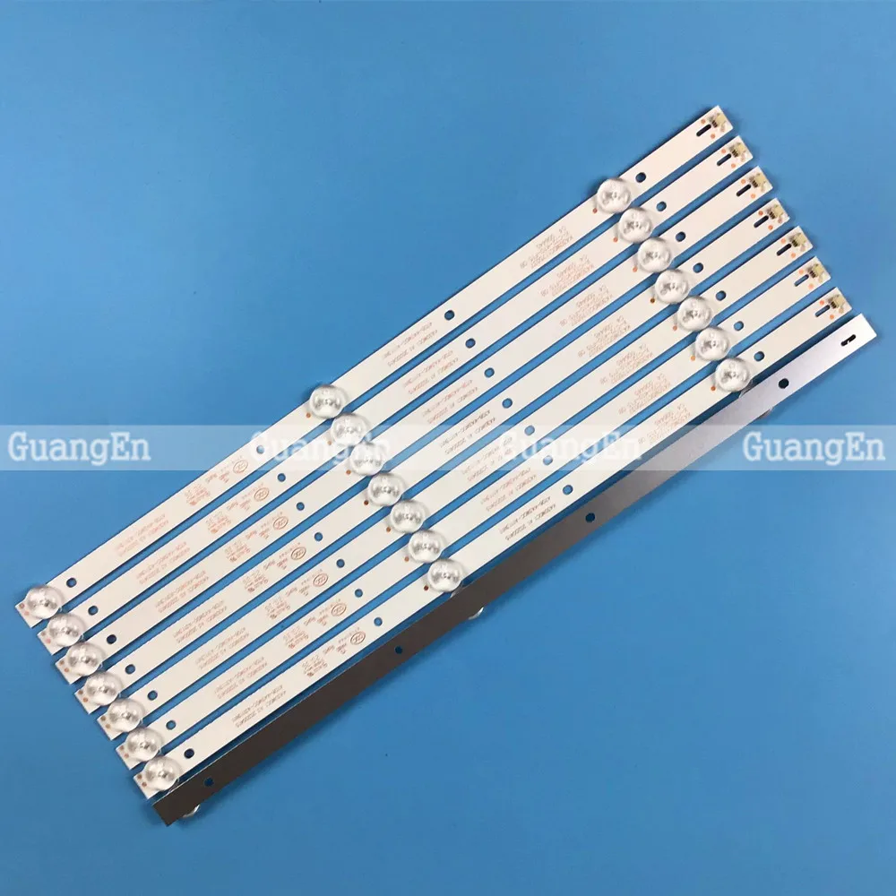 8 Unids/Lote Tira De LED Para Iluminación Trasera 43PFT4002 43DL4012N K430WDK3 K430WDC1 A1 A3 4708-K43WDC-A3113N11 | Лампы и
