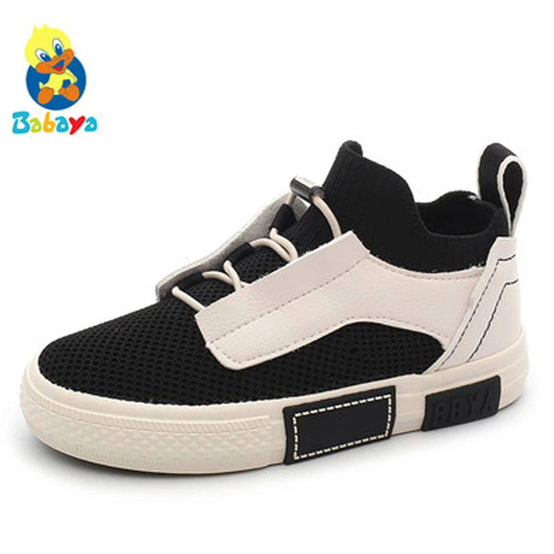 

2019 New Autumn Children Shoes Unisex Toddler Boys Girls Sneakers Mesh Breathable Fashion Casual Kids Shoes Size 24-38