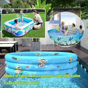 

Cartoon astronaut Baby Inflatable Round Swimming Pool for 0-3 Years Old PVC Float Accessories Kids Para Piscine Gonflable #25