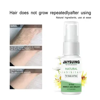 

20ml Inhibits Hair Growth Sprays Whole Body Prevents Hair Growth Being Mild Moisturizing Non-Irritating Painless Hair Removal
