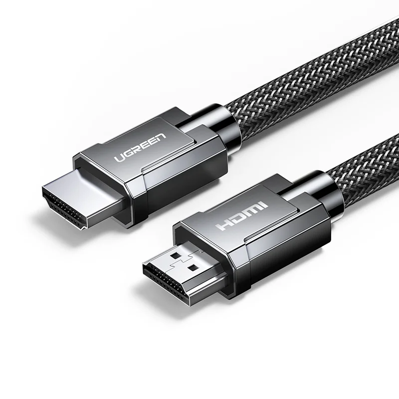 Zinc Alloy Shell Ugreen HDMI 2,0 кабель 4 к 60 Гц 3D HDMI к HDMI кабель для PS4 сплиттер переключатель коробка удлинитель аудио видео Кабо 1 м 2 м 3 м кабель HDMI - Цвет: Zinc Alloy Shell