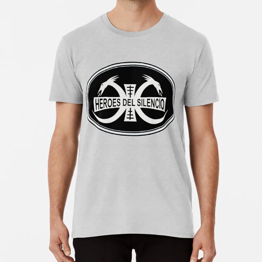 Heroes del Silencio T shirt heroes del silencio silences hero entre dos tierras maldito duende extremo duro varon rojo
