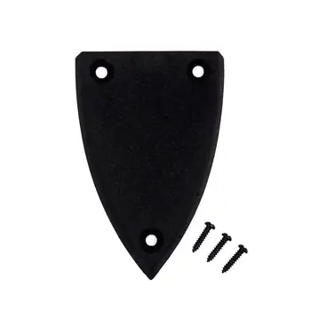 

2pcs Black ABS Truss Rod Cover with Screws For Guitar 3 Holes Guitar Parts Accessories for Guitar