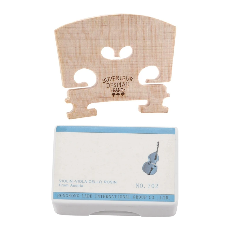 1 Pcs 702 Transparent Red Resin Mini Rosin & Adjustable Violin Bridge Maple 4/4 Size Fitted Parts | Спорт и развлечения