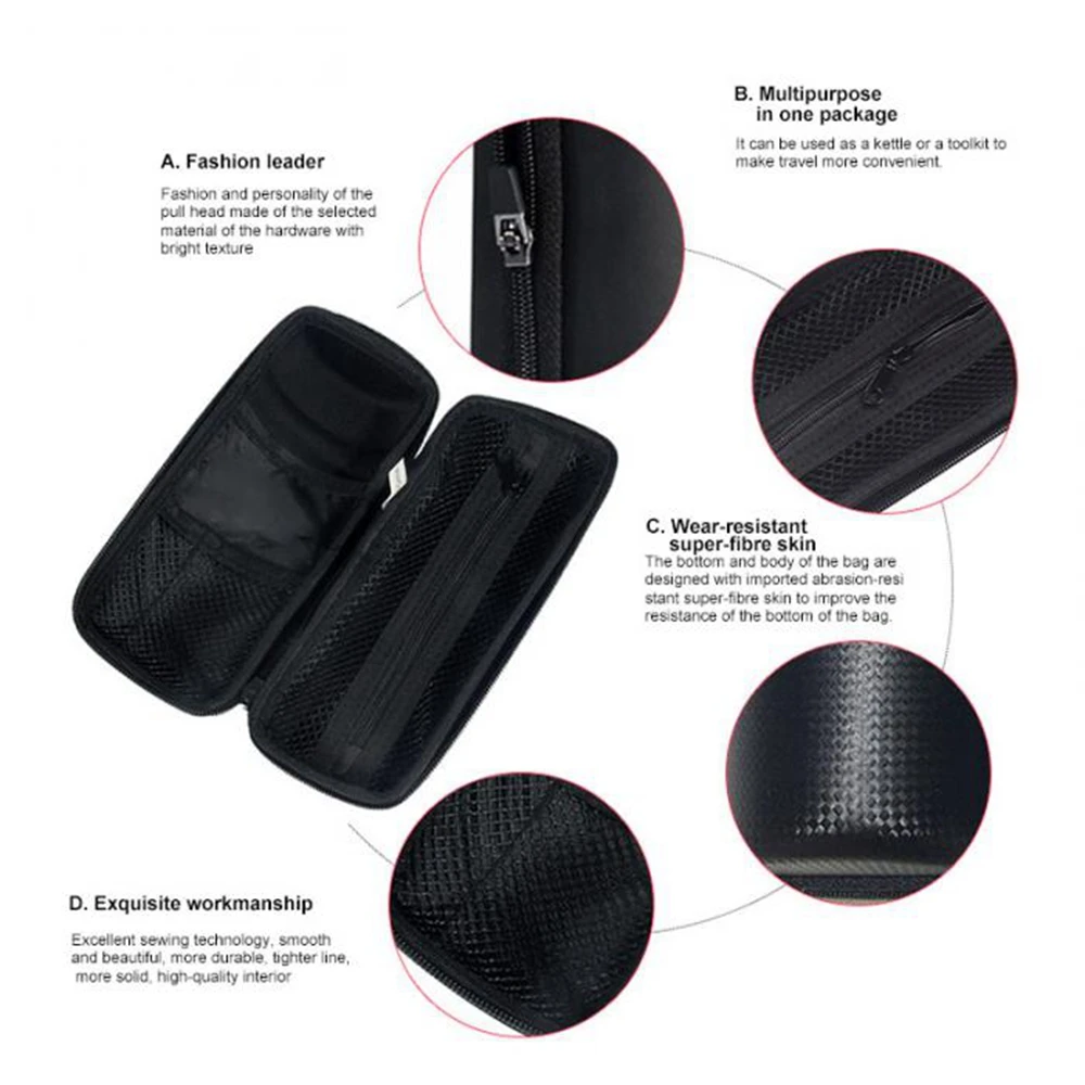 New MTB Bike Repairing Tool Bag Hard EVA Waterproof Bicycle Water Bottle Bag Bicycle Toolkit Bag MTB Bottle Bags Zip Storage Box