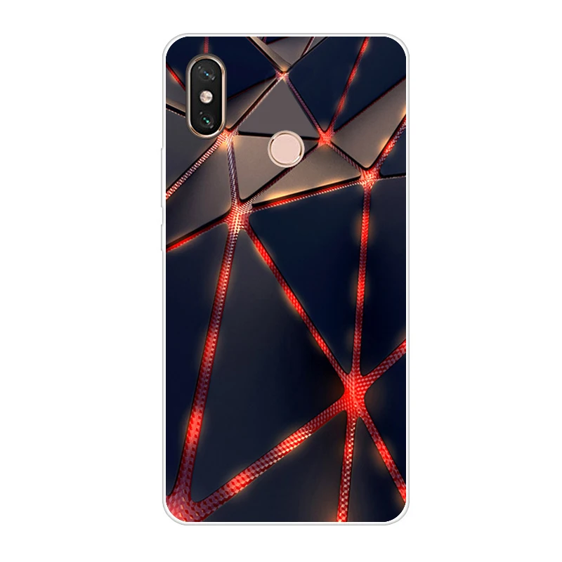 Черный Чехол для Xiaomi mi Max 3, мягкий силиконовый чехол из ТПУ с цветочным рисунком для Xiao mi xiomi mi Max 3, 64 ГБ, 128 ГБ, Max3 Pro, задняя крышка для телефона - Цвет: Черный