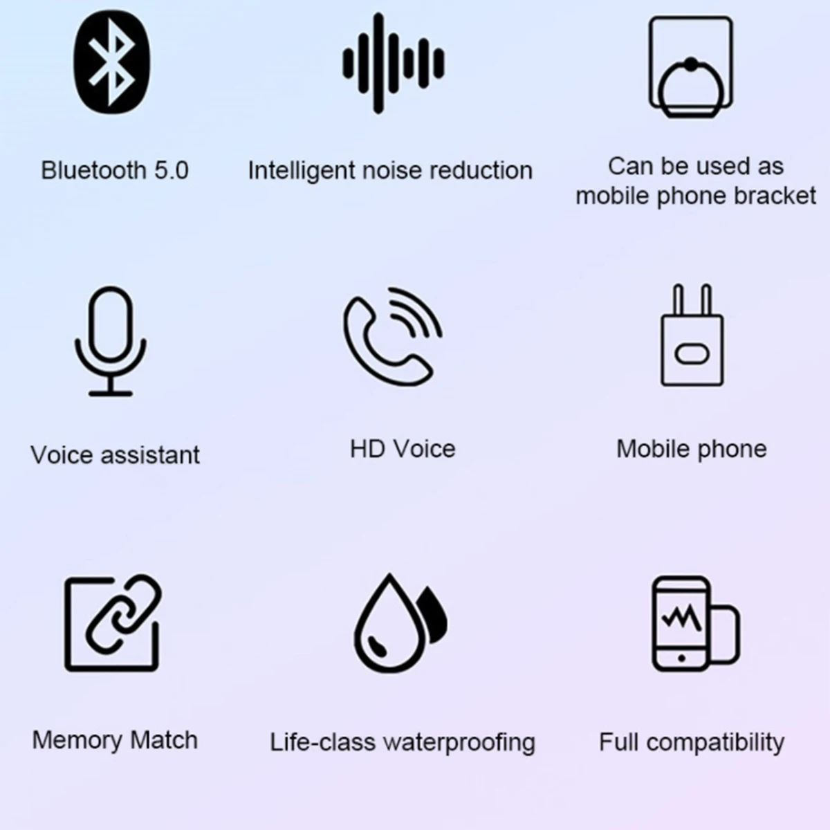 TWS беспроводные наушники bluetooth 5,0 светодиодный дисплей стерео водонепроницаемые спортивные наушники с аккумулятором 2000 мАч для Xiaomi