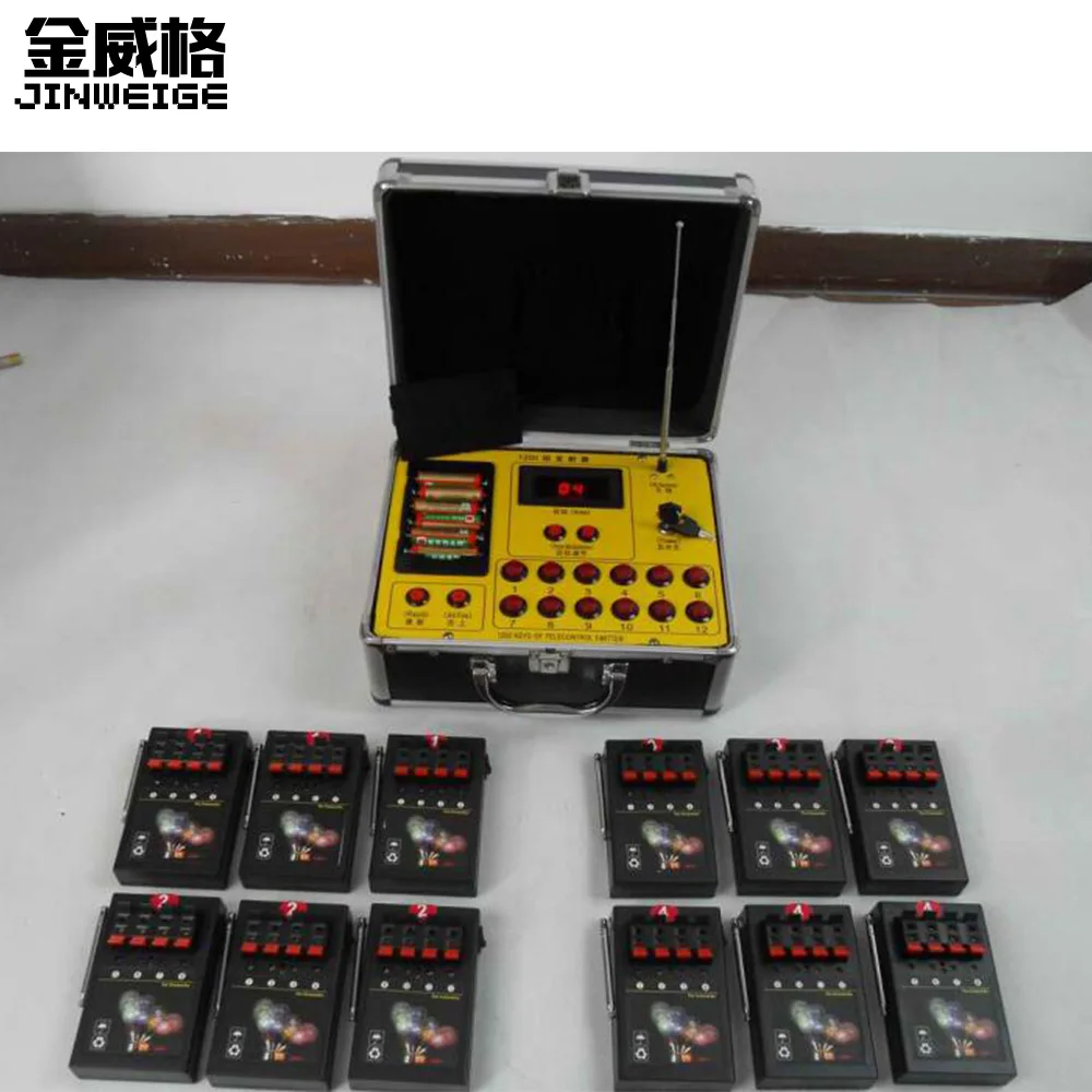 

Fast Shipping 1200 Group 48 Channel Cues Transmitter Wireless Remote Control Fireworks Equipment Stage Firing System