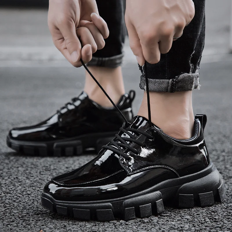 Hot Sale Work Men Boots Thick Soled Man Casual Shoes Hard-Wearing Men Sneaker Boots Classic High Boot Men Low Price Men Boots