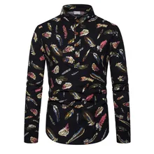 Nation Wind дрожа человек досуг будет Код длина рукав рубашка многоцветная самосовершенствование рубашка