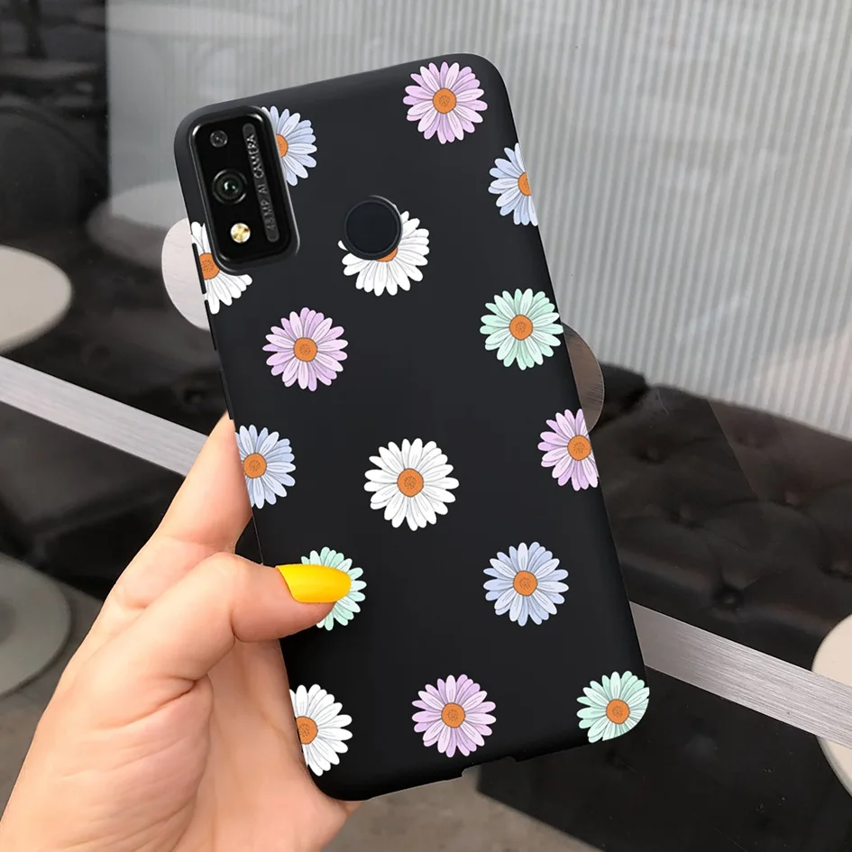 Floral Silicone Soft Slim Protective Phone Case Cover