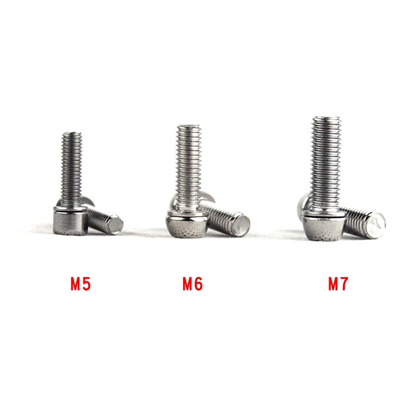 6pcs Mountainous Bicycle handle Screw M5 M6 M7 Hexagonal Riser Bike Road accessories | Спорт и развлечения