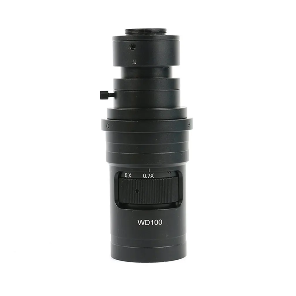

Ultra-clear 0.7-5.0X Continuous Zoom 200 500 Times Single-tube Electron Microscope Video Optical Lens Can Be Locked