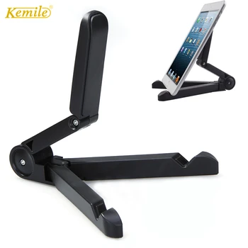 

Kemile Foldable Adjustable Angle Tablet Bracket Stand Mount for iPad 9.7 10.5 11inch Tablet PC Mobile Phone Holder Than 10 Inch