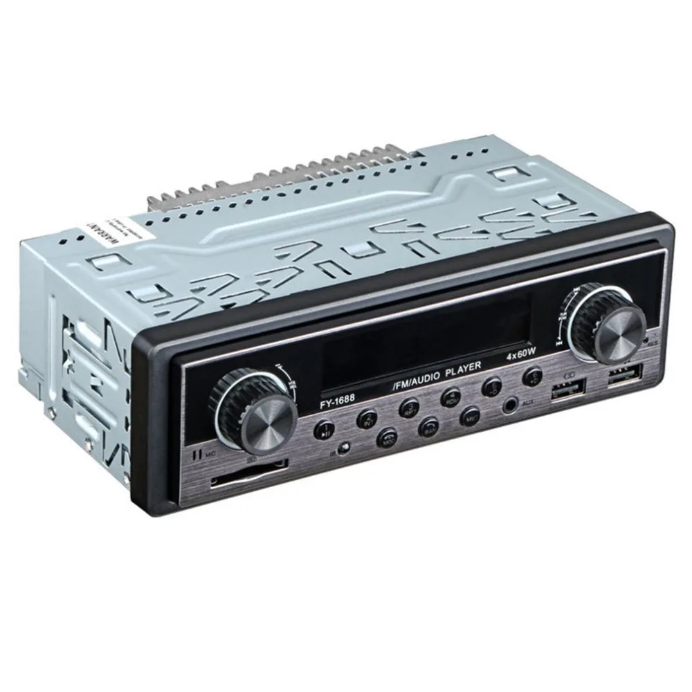Автомобильный Mp3 двойной Usb беспроводной плеер U диск карта радио приемник автомобильный электронный аудио и видео плеер аудио