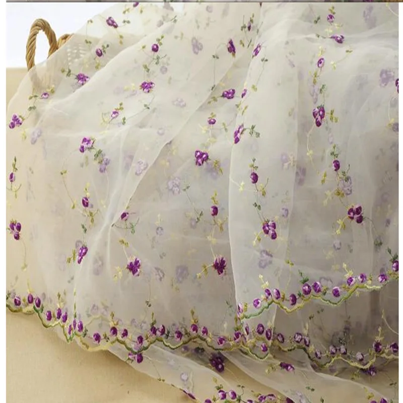 130 см X1Y Тюль Ткань Роза кружево Вышивка жаккард для свадебного платья юбка-пачка вуаль сценическая праздничная одежда швейный Декор ткань