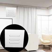 Настенный стикер контроллер аксессуары беспроводной гостиной двухканальный отель DC227A выключатель электрических штор спальня Wi-Fi дома